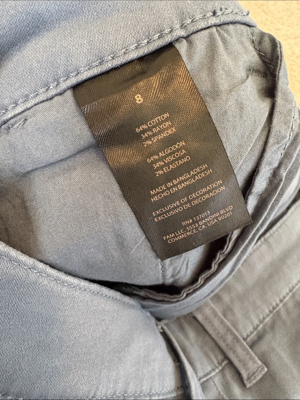 Banana Republic Blue Casual Shorts size 8, like new